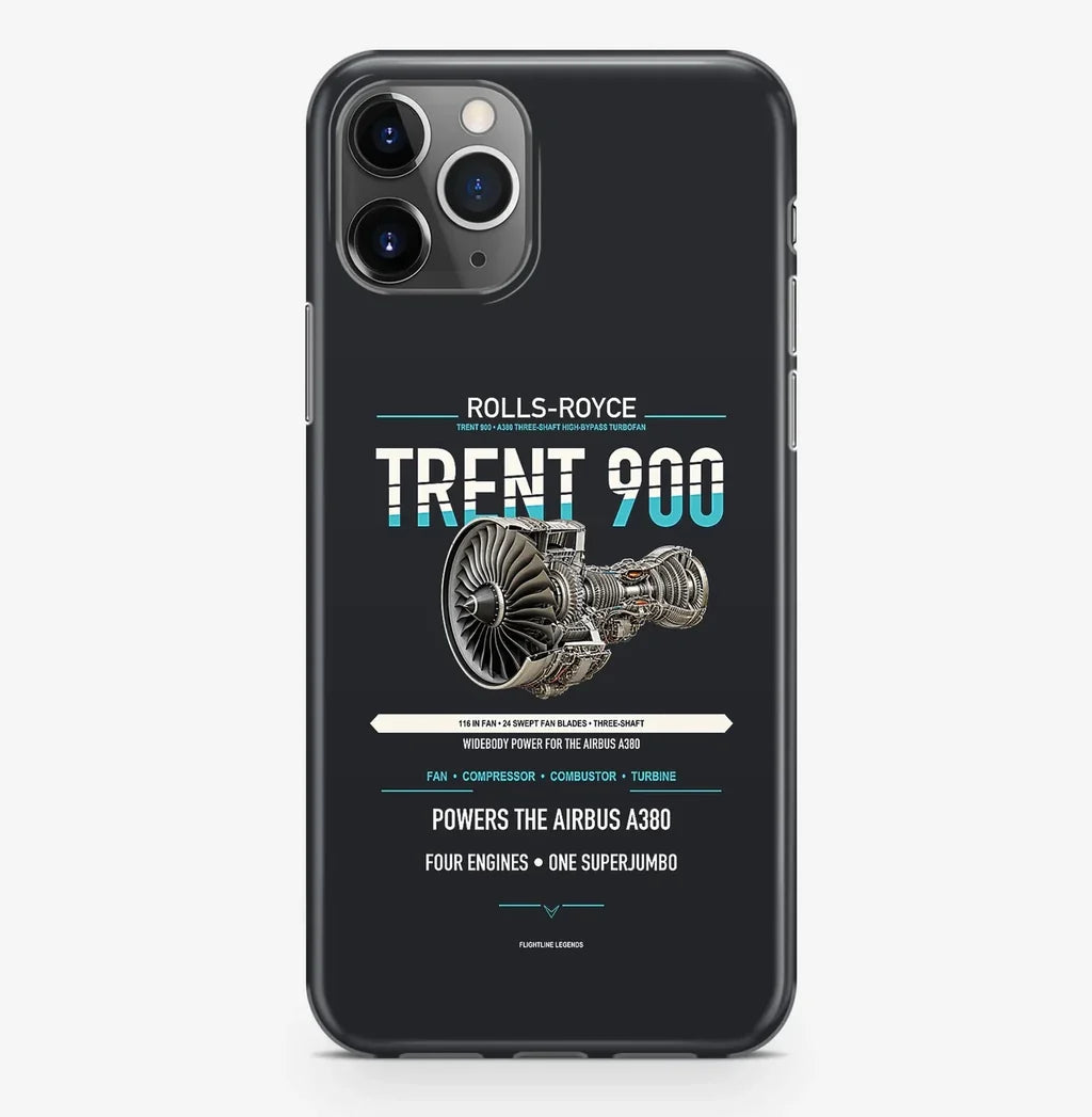 TRENT 900 Case ProMax design on black iphone case promax