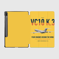 Thumbnail for Vickers VC10 K.3 design on yellow samsung tablet tablet case