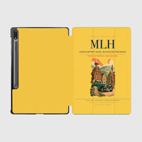 Thumbnail for EuroAirport Basel-Mulhouse-Freiburg (MLH) design on yellow samsung tablet tablet case
