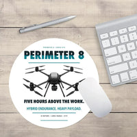 Thumbnail for Skyfront Perimeter 8 design on white round mouse pad