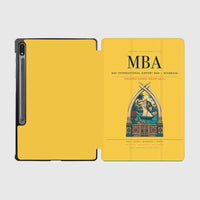 Thumbnail for Moi International Airport (MBA) design on yellow samsung tablet tablet case