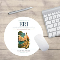 Thumbnail for Erie International Airport (Tom Ridge Field) (ERI) design on white round mouse pad