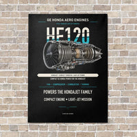 Thumbnail for HF120 vertical canvas print - no frame - black background