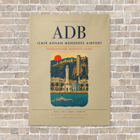 Thumbnail for Izmir Adnan Menderes Airport ADB - Canvas No Frame - Beige