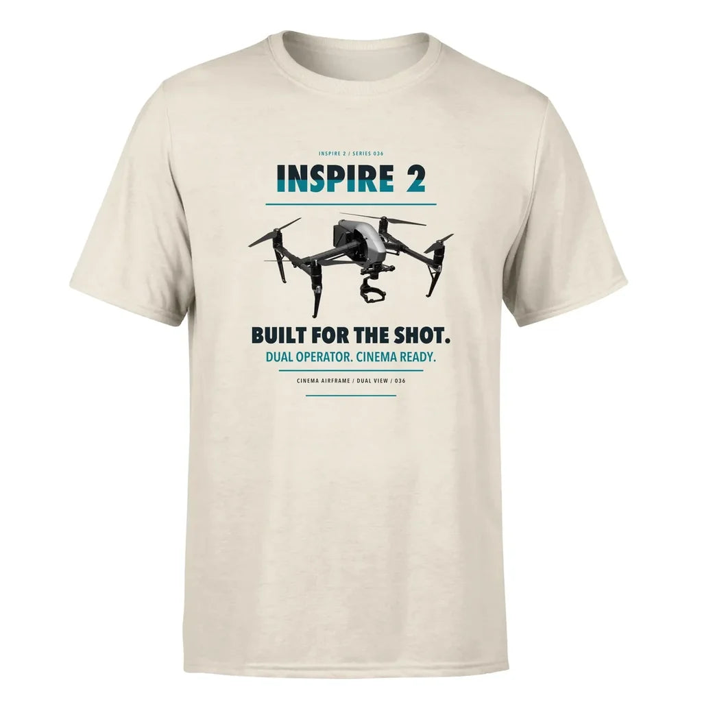 DJI Inspire 2 design on beige single side