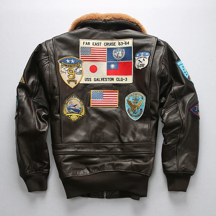 Genuine Leather TOP GUN TOPGUN Maverick Style Pilot Jackets - view 19