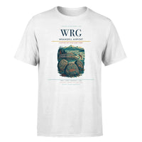Thumbnail for Wrangell Airport (WRG) T-Shirt single-side front print in White | wrangell-airport-wrg-double-side-t-shirt