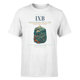 Single-Side Printing — Bagdogra International Airport (IXB) Double-Side T-Shirt