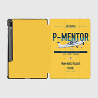 Thumbnail for Tecnam P-Mentor design on yellow samsung tablet tablet case