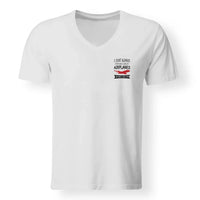 Thumbnail for I Don't Always Stop and Look at Airplanes Designed V-Neck T-Shirts - view 19