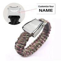 Thumbnail for Customisable Pilot & Stripes Bracelet - view 19