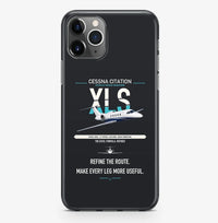 Thumbnail for Cessna Citation XLS design on black magsafe iphone case, for iPhone Pro Max