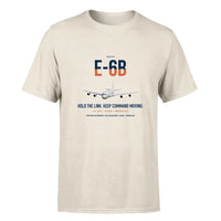 Thumbnail for E-6B Mercury design on beige double-side t-shirt, single-side print