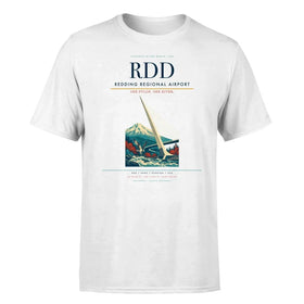 Single-Side Printing — Redding Regional Airport (RDD) Double-Side T-Shirt