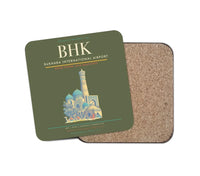 Thumbnail for Bukhara International Airport BHK Coaster 1-Piece - Green Army