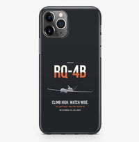 Thumbnail for RQ-4B Global Hawk design on black magsafe iphone case, for iPhone Pro Max