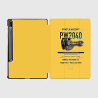 Thumbnail for PW2040 design on yellow samsung tablet tablet case