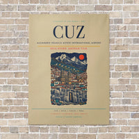 Thumbnail for Alejandro Velasco Astete International Airport CUZ - Canvas No Frame - Beige