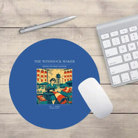 Thumbnail for VINTAGE G4429 - The Windsock Maker - Designed Mouse Pads design on blue round