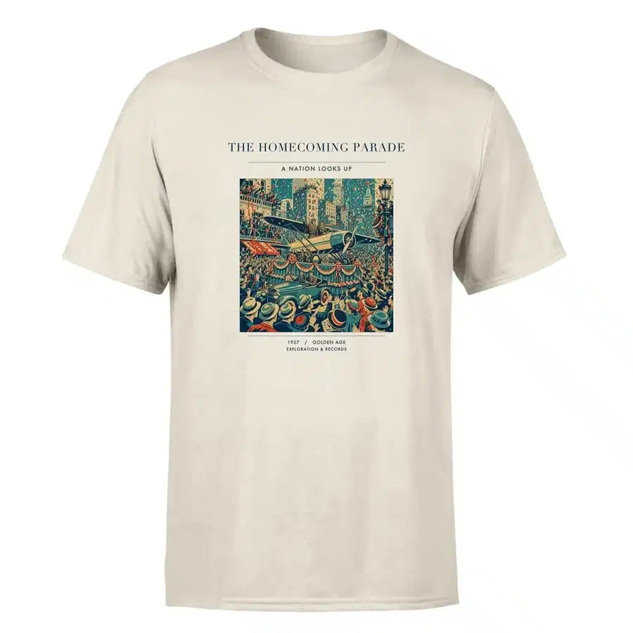 VINTAGE G4053 - The Homecoming Parade - Premium T-Shirt design on beige premium t shirt