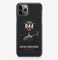 Thumbnail for Robinson R44 Raven II design on black magsafe iphone case, for iPhone Pro Max