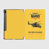 Thumbnail for NHIndustries NH90 TTH design on yellow samsung tablet tablet case