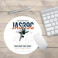 Thumbnail for Saab JAS 39C Gripen design on white round mouse pad