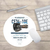 Thumbnail for CF34-10E design on white round mouse pad