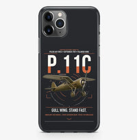 Thumbnail for PZL P.11c design on black magsafe iphone case, for iPhone Pro Max