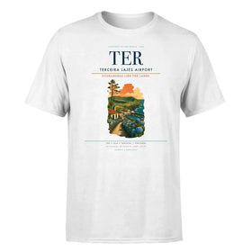 Single-Side Printing — Terceira Lajes Airport (TER) Double-Side T-Shirt