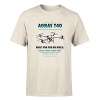 Thumbnail for DJI Agras T40 design on beige single side