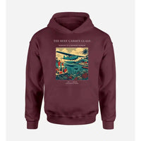 Thumbnail for VINTAGE G4410 - The Reef Garden Glass - Premium Hoodie design on darkred premium