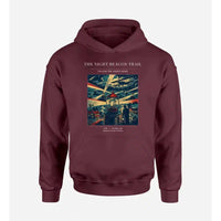 Thumbnail for VINTAGE G4016 - The Night Beacon Trail - Premium Hoodie design on darkred premium