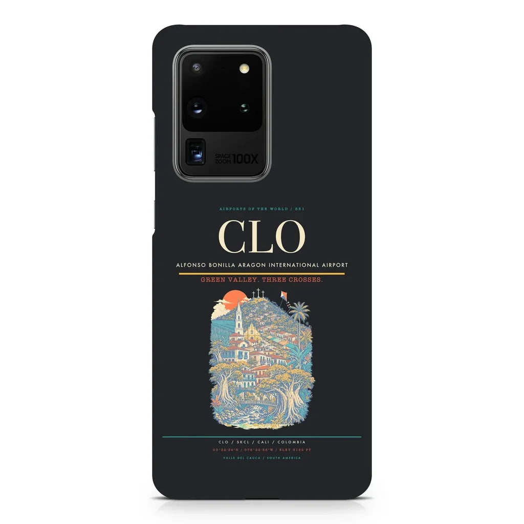 Alfonso Bonilla Aragon International Airport CLO Samsung Case - Black