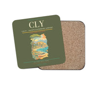 Thumbnail for Calvi - Sainte-Catherine Airport CLY Coaster 1-Piece - Green Army