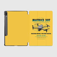 Thumbnail for DJI Matrice 30T design on yellow samsung tablet tablet case
