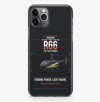 Thumbnail for Robinson R66 design on black magsafe iphone case, for iPhone Pro Max