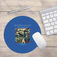 Thumbnail for VINTAGE G4440 - The Slipway Haul-Out - Designed Mouse Pads design on blue round