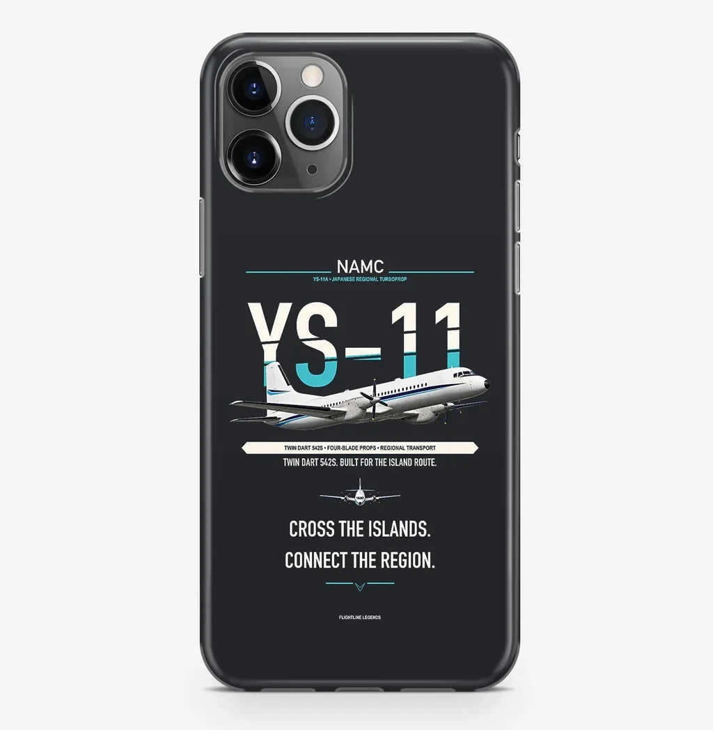NAMC YS-11A Case ProMax design on black iphone case promax