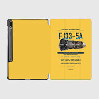 Thumbnail for FJ33-5A design on yellow samsung tablet tablet case