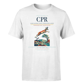 Single-Side Printing — Casper–Natrona County International Airport (CPR) Double-Side T-Shirt