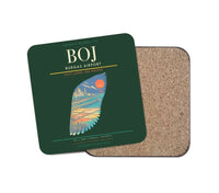 Thumbnail for Burgas Airport BOJ Coaster 1-Piece - Dark Green