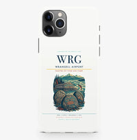 Thumbnail for Wrangell Airport (WRG) design on white iPhone 16 Pro MagSafe case
