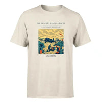 Thumbnail for VINTAGE G4517 - The Desert Landing Ground - Premium T-Shirt design on beige premium t shirt