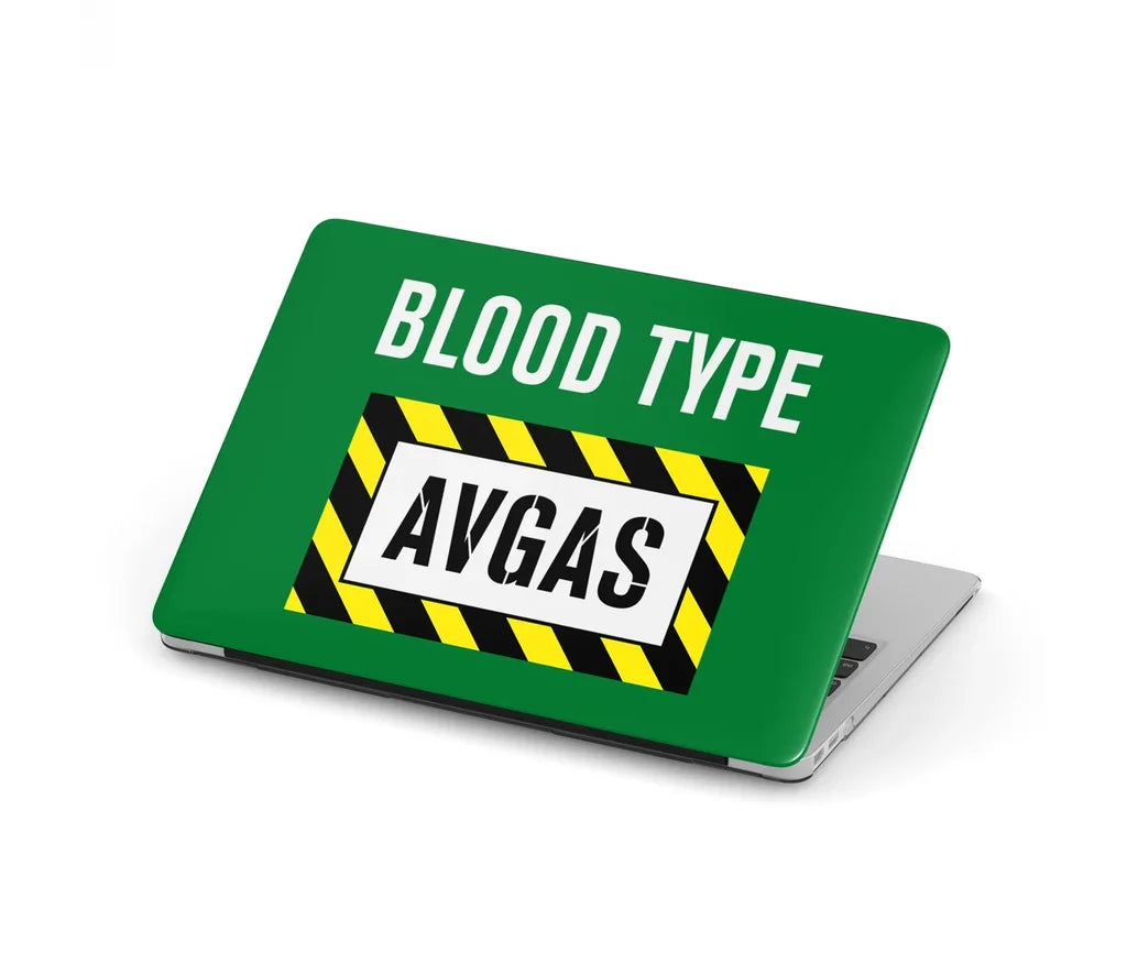 Blood Type AVGAS MacBook Case - view 5
