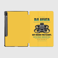 Thumbnail for DJI Avata design on yellow samsung tablet tablet case
