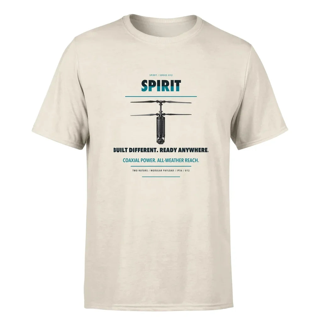 Ascent AeroSystems Spirit design on beige single side