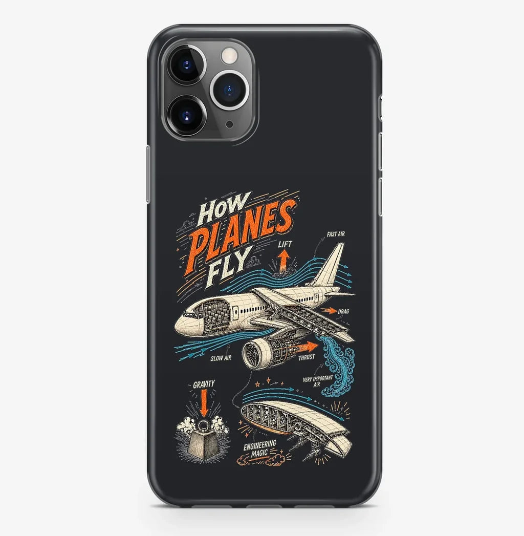 SIGNAL 616 - How Planes Fly V2 - MagSafe iPhone Pro Max design on black magsafe iphone pro max