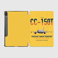 Thumbnail for Airbus CC-150T Polaris design on yellow samsung tablet tablet case