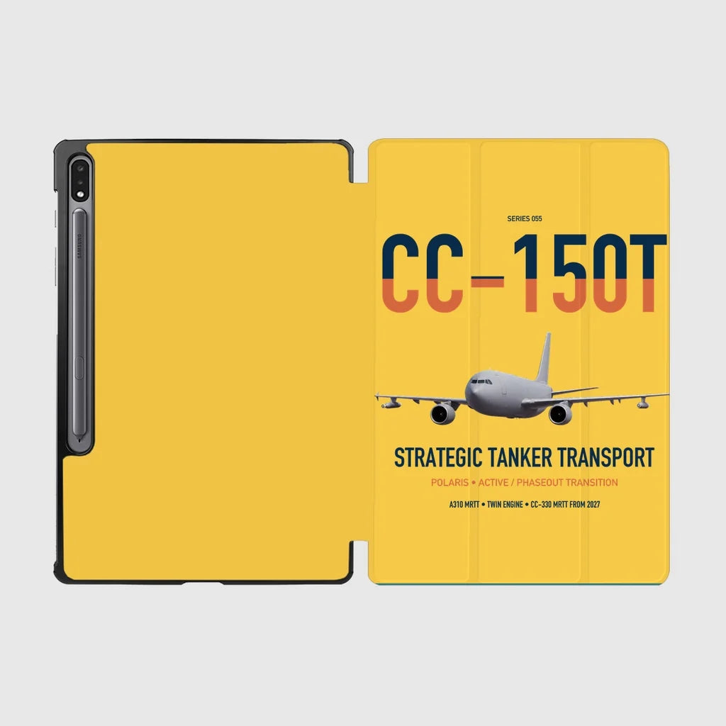 Airbus CC-150T Polaris design on yellow samsung tablet tablet case
